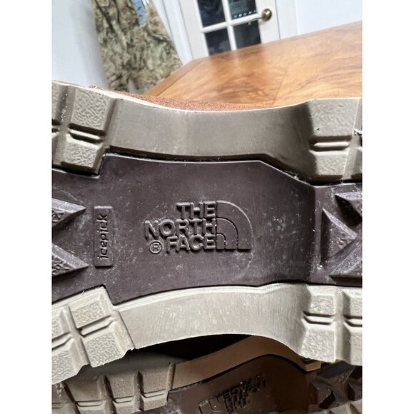 The North Face Women's US 6.5 Ballard Lace II Boots Combat Hike Brown Leather - Picture 8 of 10
